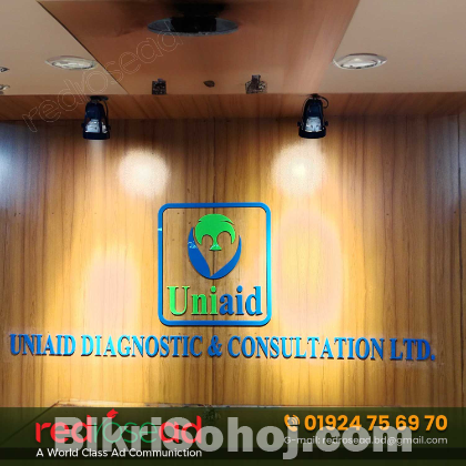 Best Acrylic letter indoor signage in Bangladesh